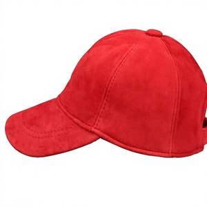 Gorra de Béisbol de Cuero Genuino de Lujo para Hombre, Ajustable, de Seis Paneles - Product Image 1