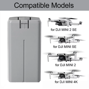 Batería para <span class=keywords><strong>DJI</strong></span> <span class=keywords><strong>Mini</strong></span> <span class=keywords><strong>2</strong></span> SE, Proporciona 31 Minutos <span class=keywords><strong>de</strong></span> <span class=keywords><strong>Tiempo</strong></span> <span class=keywords><strong>de</strong></span> <span class=keywords><strong>Vuelo</strong></span>, Nueva Batería <span class=keywords><strong>de</strong></span> <span class=keywords><strong>Vuelo</strong></span> Inteligente <span class=keywords><strong>Mini</strong></span> <span class=keywords><strong>2</strong></span> SE, Accesorios y Repuestos - Product Image 4