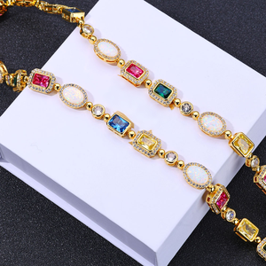 Collier Kaléidoscope en Moissanite VVS1 Arc-en-ciel, Argent Sterling 925, Chaîne Effet Givré à Dégradé Vibrant, Bijou Multicolore, Testeur - Product Image 4