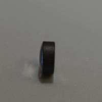 Lentille laser plano-convexe de 6 mm de diamètre, longueur focale, revêtement AR, matériau BK7, pour collimation de faisceau, focalisation, imagerie et vision industrielle