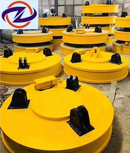 Portabrocas electromagnético magnético de excavadora de elevación de chatarra de Metal de alta resistencia para excavadora/grúa/carretilla elevadora de 2-35T fábrica Original OEM ODM - Product Image 4