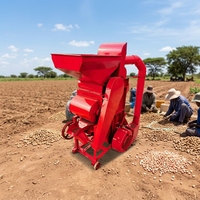 Décortiqueuse d'arachides à haute efficacité, faible taux de bris, électrique/diesel, pour moulin à huile agricole