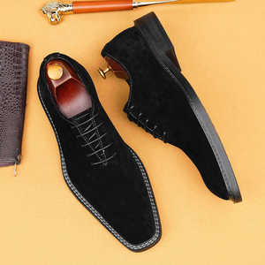 Zapatos de Vestir Formales Oxford para Hombre, Nuevos de Fábrica, Zapatos de Oficina, Zapatos Casuales Transpirables y Cómodos de Cuero - Product Image 5