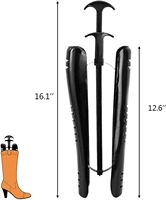 Embauchoirs en plastique pour bottes – Anti-plis, durables, pour bottes hautes jusqu'au genou, avec un excellent maintien pour femmes et hommes