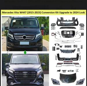 OUYE per Mercedes Benz Classe V <span class=keywords><strong>W447</strong></span>/Vito Kit Carrozzeria Nuovo Stile 2016 Paraurti Anteriore in Plastica Stile Executive - Product Image 1