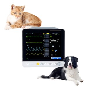 Moniteur <span class=keywords><strong>ECG</strong></span> multi-paramètres personnalisé Dispositif de surveillance vétérinaire transfrontalier pour chats et chiens pour hôpitaux pour animaux de compagnie - Product Image 3