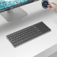 Clavier sans fil 2.4G pavé tactile numérique Gateron marque pour Android/Windows Interface USB3.0 pour ordinateur portable de bureau TV Box russe