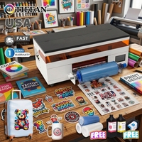 Productos Más Vendidos: Impresora UV DTF de 30 cm, Impresora UV A3 Todo en Uno para Impresión de Pegatinas con Laminador