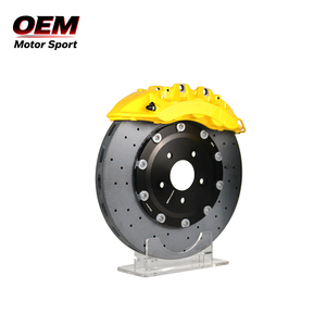 Para sistemas de frenos Brembo: Pinzas de freno de gran diámetro (390/405 mm), rotores de freno de carbono-cerámica, compatibles con Nissan GT-R35 - Product Image 3