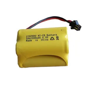 Pin 6 Volt Nicd Aa 1000Mah/6V Pin Nicd