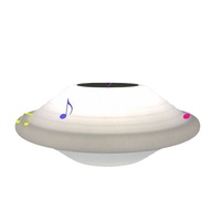 Promotions d'usine Foshan : Enceintes Bluetooth avec lumières, design cube extérieur, moulage par rotation