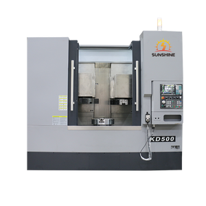 Kd500 nhỏ <span class=keywords><strong>CNC</strong></span> tiện đứng nhiệm vụ nặng nề gia công chính xác cho các phụ kiện Chung & mang tay áo trung tâm - Product Image 2