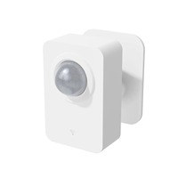 Tuya Zigbee Sensor Gerak PIR Pintar Sudut Lebar 128 Derajat Detektor Tubuh Manusia Alarm Nirkabel Diperlukan Hub Tuya