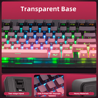 Teclado Mecánico Inalámbrico Zornher ZH980 de Tres Modos, Retroiluminación RGB, Interruptores Intercambiables en Caliente, para PC, Portátil, Juegos, Oficina y Hogar