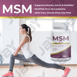 Suplemento JBY OEM&ODM para el Soporte Articular y la Salud Ósea con Glucosamina, Condroitina y MSM en Cápsulas de Gel Suave, 240 Unidades - Product Image 4