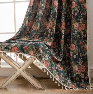 Tissu Jacquard pour meubles rembourrage décoratif Poly <span class=keywords><strong>coton</strong></span> motif imprimé pour housse de canapé coussin de chaise taie d'oreiller - Product Image 4