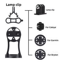 Braket Ekstensi Dudukan Sepeda Gunung untuk Garmin Bryton Cateye GoPro Light dan Stand Komputer Sepeda