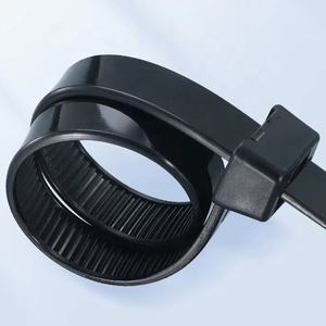 高温高强度黑色尼龙自锁重型扎带 80KG 抗拉强度 500mm 长度 PA66 - Product Image 5