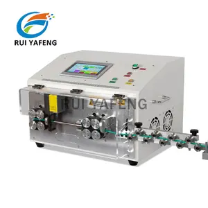 Full Automatic Cable Cut Jacket Strip Electric Insulation Removing Equipment Wire Cutting and Stripping Machine