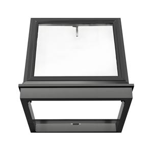 Puits de lumière moderne en aluminium pour extérieur et intérieur avec toit battant et verre occultant pour <span class=keywords><strong>cuisine</strong></span> - Product Image 3