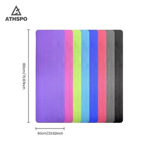 Orijinal fabrika özelleştirilebilir logo baskılı 10-15mm ekstra kalın spor kaymaz 71 inç egzersiz matları <span class=keywords><strong>Yoga</strong></span> paspaslar - Product Image 2