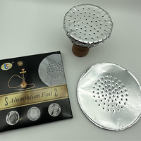 Variété d'approvisionnement direct d'usine Accessoires personnalisés pour narguilé Shisha Feuille de papier d'aluminium