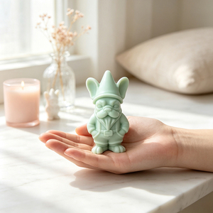 Moule en silicone platine Mini <span class=keywords><strong>Bouledogue</strong></span> Français sans BPA, qualité alimentaire, pour DIY bonbons, <span class=keywords><strong>chocolat</strong></span>, bougies, résine, savon, logo personnalisé, ODM - Product Image 6