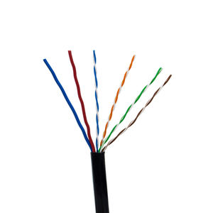 Utdoor-<span class=keywords><strong>cable</strong></span> de alimentación UTP 25awg cat5e, 4 pares con 2 cables de alimentación, <span class=keywords><strong>cable</strong></span> de cámara IP - Product Image 6