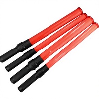 En stock – Bâton de signalisation de 54 cm, lampe torche d'urgence, bâton de sécurité incendie, bâton de commande portatif