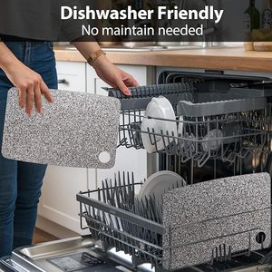 Planche à découper 100% titane pur, certifiée EPA, antibactérienne, double face, pour la cuisine - Product Image 4