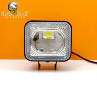 BAOBAO BB2338 éclairage projecteur Flash blanc jaune Mini conduite LED antibrouillard lampe phare pour moto vélo