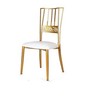 Compre al por Mayor <span class=keywords><strong>Sillas</strong></span> Chiavari <span class=keywords><strong>de</strong></span> Resina Acrílica y Metal Dorado Blanco para Bodas y Eventos, para Alquiler en Hoteles - Product Image 3