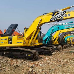 Excavatrice d'occasion Komatsu 240-8, marque japonaise d'origine, 24 tonnes, sur chenilles en caoutchouc, grande taille, modèle 2023, godet de 1,2 m - Product Image 3
