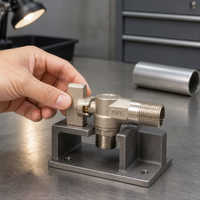 Robinet à bille en laiton pour l'eau, commande manuelle OEM