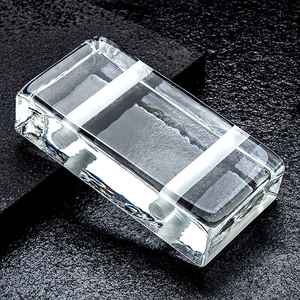 Nouvelle vente chaude Bloc <span class=keywords><strong>de</strong></span> <span class=keywords><strong>verre</strong></span> <span class=keywords><strong>Brique</strong></span> <span class=keywords><strong>de</strong></span> <span class=keywords><strong>verre</strong></span> avec trous pour <span class=keywords><strong>cloison</strong></span> en <span class=keywords><strong>verre</strong></span> intérieure et extérieure - Product Image 2