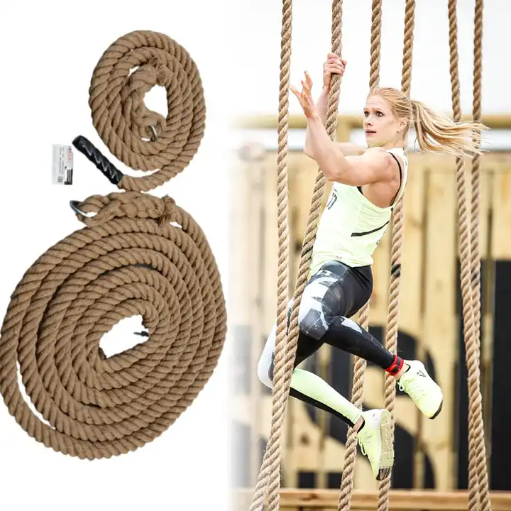 Climbing rope, Polyhemp — Obstacle Shop