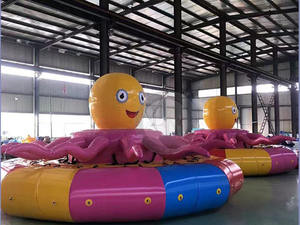 Grand équipement de terrain de jeu gonflable en PVC en forme de pieuvre pour enfants, 4,5 m - Product Image 6