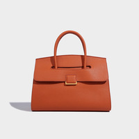 Nouveau Sac Fourre-tout Professionnel de Luxe Minimaliste Structuré en Cuir Végétalien PU Taupe Grande Capacité pour Femme, Idéal pour le Travail et les Trajets Quotidien 2026