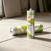 Adhésif d'étanchéité pour pierre RUNTAI RT5200, mastic silicone neutre résistant aux intempéries pour les joints de pierre de construction