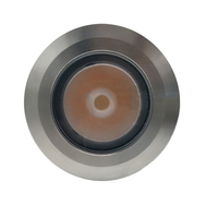 IP67 étanche uplights 304 couvercle en acier inoxydable + corps de lampe en alliage d'aluminium + verre trempé LED mini lumière enterrée