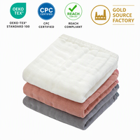 Serviette pour bébé en coton pur de qualité supérieure, non toxique, inodore, douce et absorbante, pour le visage des nourrissons de 0 à 3 ans, pour une utilisation quotidienne.