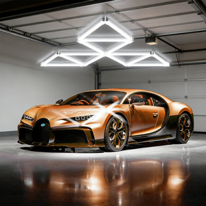 Luz LED RGB Hexagonal, Colorida, con Control de <span class=keywords><strong>Ritmo</strong></span>, Iluminación Ambiental de Fondo, IP20, Luz para <span class=keywords><strong>Garaje</strong></span> - Product Image 1