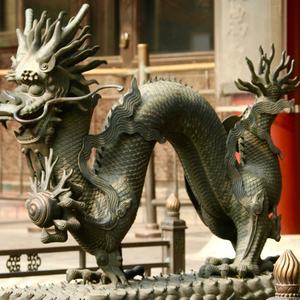 Statua in Bronzo di Drago con Design Cinese <span class=keywords><strong>Antico</strong></span>, Scultura Espositiva - Product Image 3