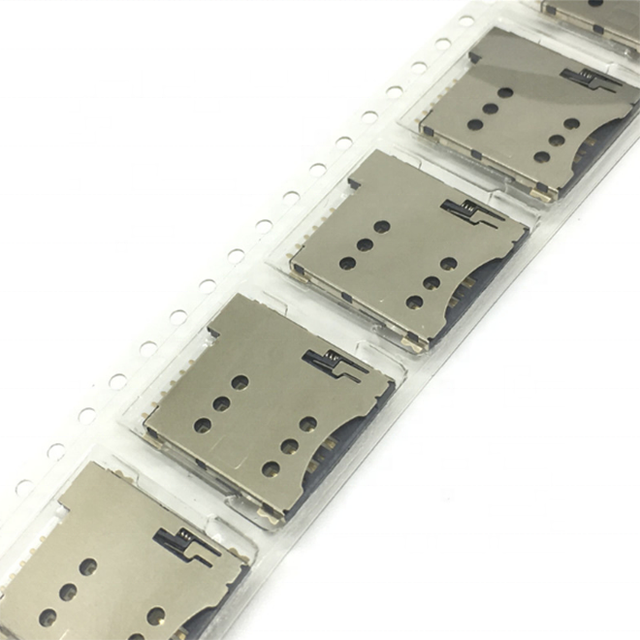 Original 6P MICRO SIM 7P Card Holder Self-Propelled Mobile Phone SIM Card Holder PUSH SIM Small Card