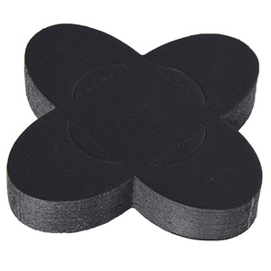 Bandeja de papel de cartón negro de 350 g para <span class=keywords><strong>chocolate</strong></span>, soporte plegable para flores, divisor de trufas, inserto para dulces de San Valentín, almohadilla de embalaje - Product Image 4