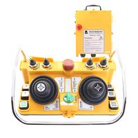 Émetteur-récepteur étanche IP65 F24-60 avec interrupteur marche/arrêt pour télécommande de palan radio de camion et grue à tour