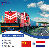 Services de transitaire ferroviaire et express Chine-Pays-Bas pour le fret et les marchandises dangereuses