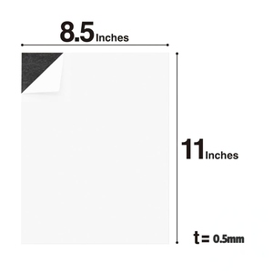 Tấm từ tính tự dính hai mặt kích thước 8.5x11 nam châm cao su mềm dùng trong công nghiệp văn phòng tại nhà-Tùy chỉnh - Product Image 3