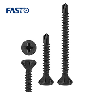 Vít Tự Khoan Đầu Dẹt Chất Lượng Cao Bằng Thép Cacbon Có Cánh - Product Image 4