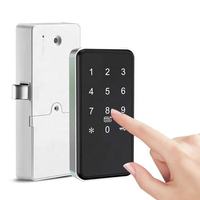Cerradura Digital Inteligente TTLOCK Comercial para Armarios, Aleación de Zinc, con Código Temporal por Aplicación Móvil y Tarjeta, para Oficina, Gimnasio y Almacenamiento